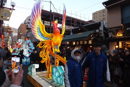 横浜中華街の祝舞遊行（１４）